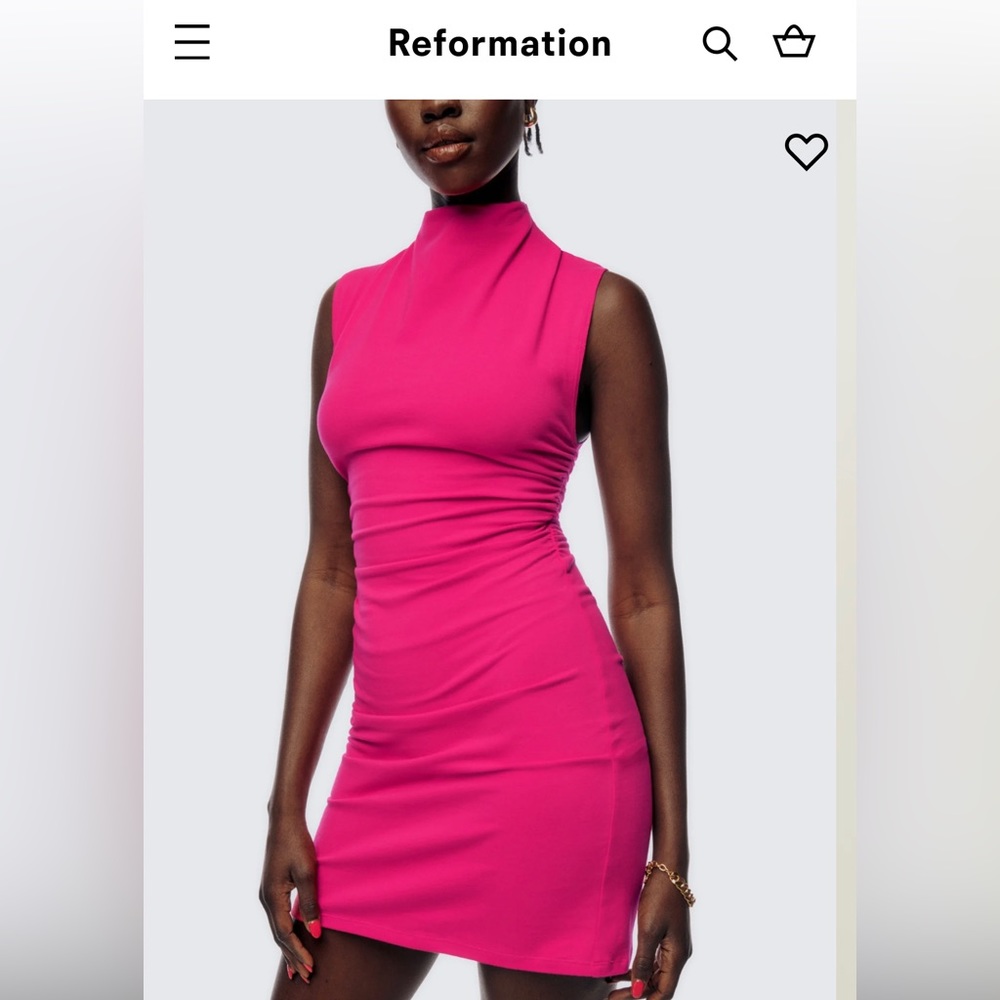 NWT Reformation Alden Knit Dress